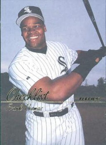 #726 Frank Thomas - Chicago White Sox - 1997 Fleer Baseball