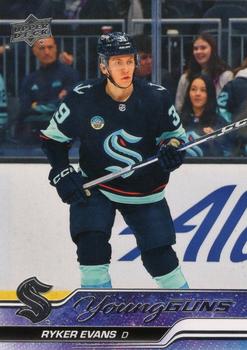 #726 Ryker Evans - Seattle Kraken -2023-24 Upper Deck Hockey