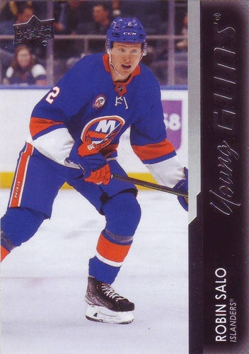 #726 Robin Salo - New York Islanders - 2021-22 Upper Deck Hockey