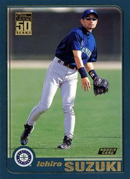 #726 Ichiro Suzuki - Seattle Mariners - 2001 Topps Baseball