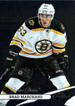#63 Brad Marchand - Boston Bruins - 2012-13 Panini Certified Hockey