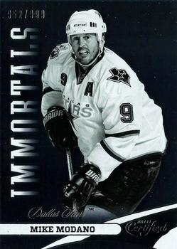 #138 Mike Modano - Dallas Stars - 2012-13 Panini Certified Hockey