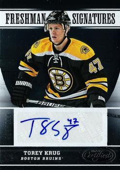 #153 Torey Krug - Boston Bruins - 2012-13 Panini Certified Hockey