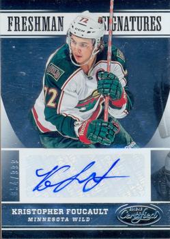 #168 Kristopher Foucault - Minnesota Wild - 2012-13 Panini Certified Hockey