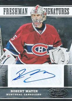 #176 Robert Mayer - Montreal Canadiens - 2012-13 Panini Certified Hockey