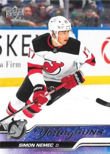 #727 Simon Nemec - New Jersey Devils -2023-24 Upper Deck Hockey