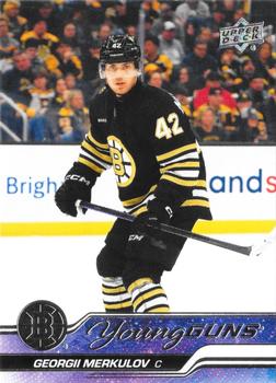 #728 Georgii Merkulov - Boston Bruins -2023-24 Upper Deck Hockey