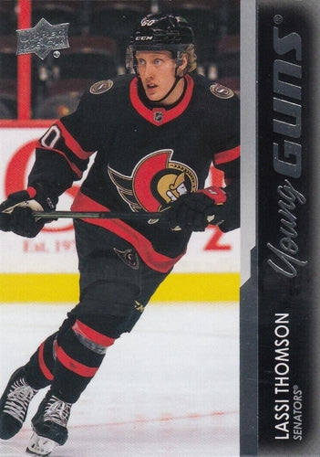 #728 Lassi Thomson - Ottawa Senators - 2021-22 Upper Deck Hockey