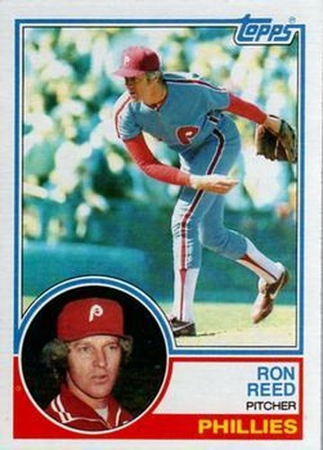 #728 Ron Reed - Philadelphia Phillies - 1983 Topps Baseball