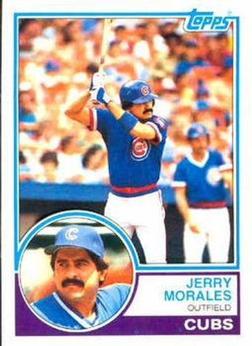 #729 Jerry Morales - Chicago Cubs - 1983 Topps Baseball