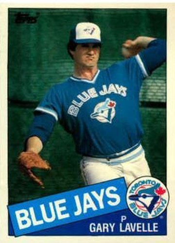 #72T Gary Lavelle - Toronto Blue Jays - 1985 Topps Traded Baseball