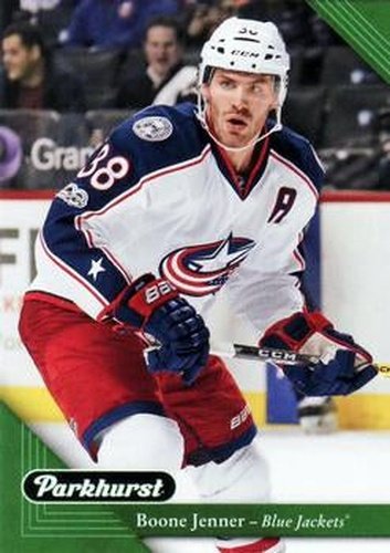 #72 Boone Jenner - Columbus Blue Jackets - 2017-18 Parkhurst Hockey