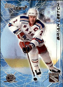 #72 Brian Leetch - New York Rangers - 2000-01 Topps Stars Hockey