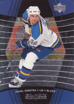 #72 Pavol Demitra - St. Louis Blues - 1999-00 Upper Deck Black Diamond Hockey