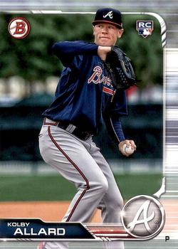 #72 Kolby Allard - Atlanta Braves - 2019 Bowman Baseball