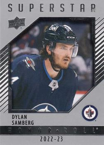 #HR72 Dylan Samberg - Winnipeg Jets - 2022-23 Upper Deck - Honor Roll Hockey