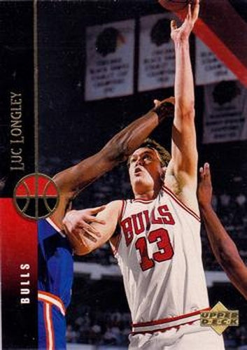 #72 Luc Longley - Chicago Bulls - 1994-95 Upper Deck Basketball