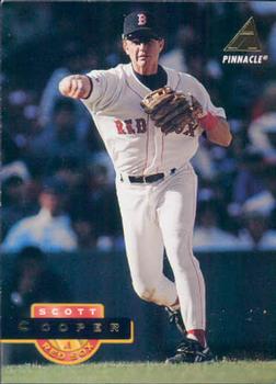 #72 Scott Cooper - Boston Red Sox - 1994 Pinnacle Baseball