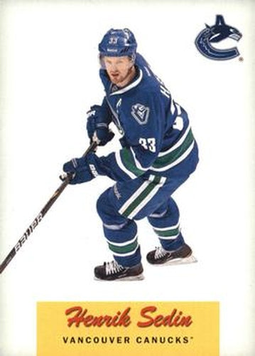 #72 Henrik Sedin - Vancouver Canucks - 2012-13 O-Pee-Chee - Retro Hockey