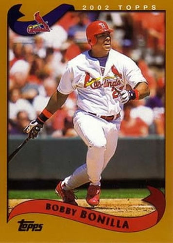 #72 Bobby Bonilla - St. Louis Cardinals - 2002 Topps Baseball