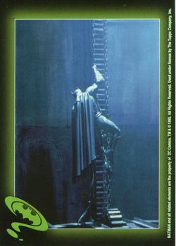 #72 Batman climbs - 1995 Topps Batman Forever Stickers