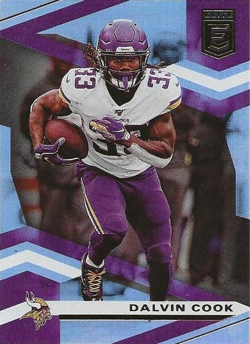 #72 Dalvin Cook - Minnesota Vikings - 2020 Donruss Elite Football