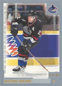 #72 Mattias Ohlund - Vancouver Canucks - 2000-01 O-Pee-Chee Hockey