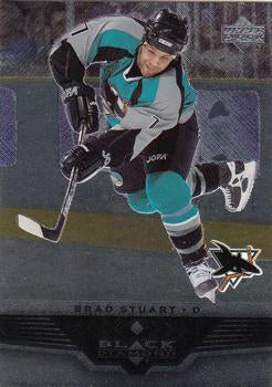 #72 Brad Stuart - San Jose Sharks - 2005-06 Upper Deck Black Diamond Hockey