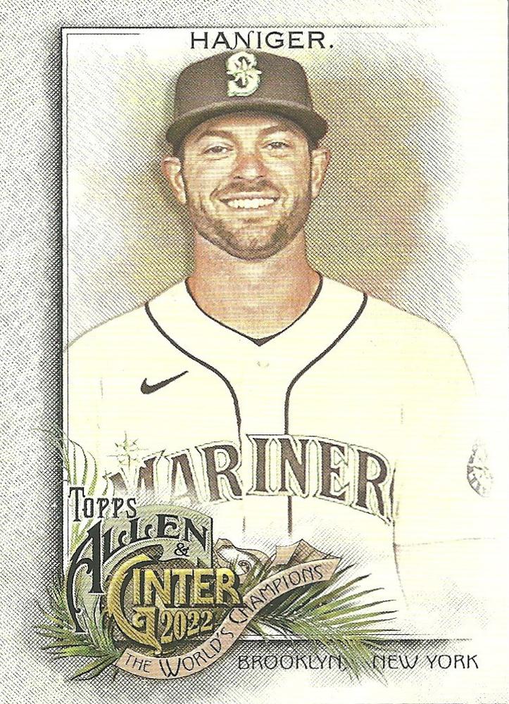 #72 Mitch Haniger - Seattle Mariners - 2022 Topps Allen & Ginter Baseball