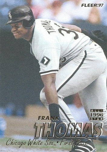 #72 Frank Thomas - Chicago White Sox - 1997 Fleer Baseball