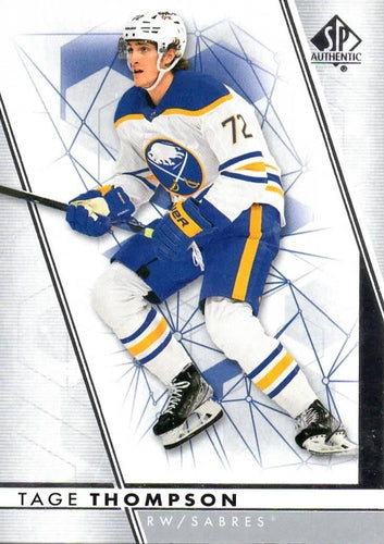 #72 Tage Thompson - Buffalo Sabres - 2022-23 SP Authentic Hockey