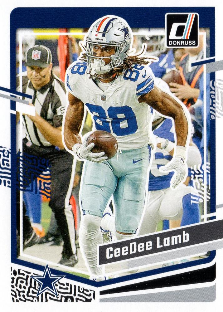 #72 CeeDee Lamb - Dallas Cowboys - 2023 Donruss Football