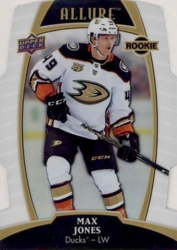 #72 Max Jones - Anaheim Ducks - 2019-20 Upper Deck Allure - White Rainbow Hockey