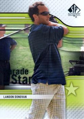 #72 Landon Donovan - 2012 SP Authentic Golf