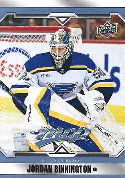 #72 Jordan Binnington - St. Louis Blues - 2024-25 Upper Deck MVP Hockey
