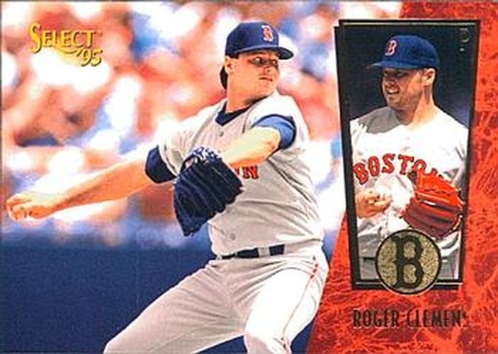 #72 Roger Clemens - Boston Red Sox - 1995 Select Baseball