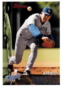 #72 Greg Hansell - Los Angeles Dodgers - 1995 Bowman Baseball