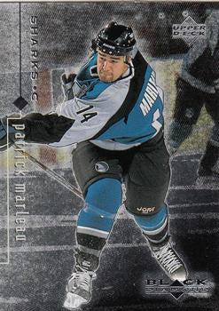 #72 Patrick Marleau - San Jose Sharks - 1998-99 Upper Deck Black Diamond Hockey