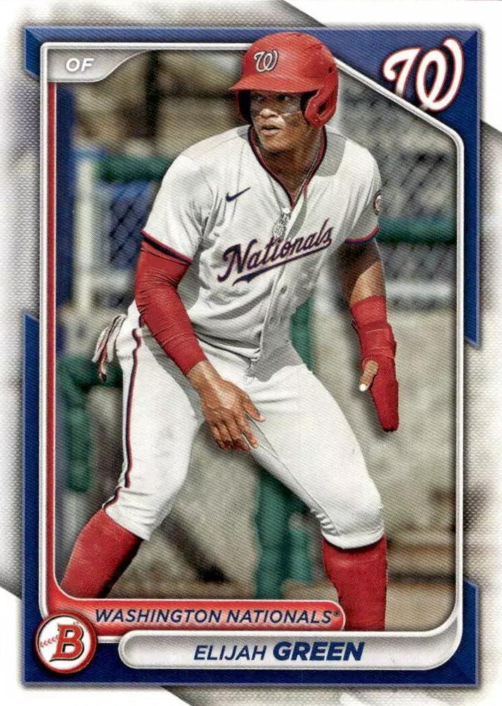 #BP-72 Elijah Green - Washington Nationals - 2024 Bowman - Prospects Baseball