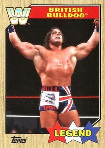 #72 British Bulldog - 2017 Topps WWE Heritage Wrestling