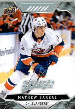 #72 Mathew Barzal - New York Islanders - 2019-20 Upper Deck MVP Hockey