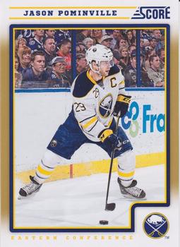#72 Jason Pominville - Buffalo Sabres - 2012-13 Score - Gold Rush Hockey