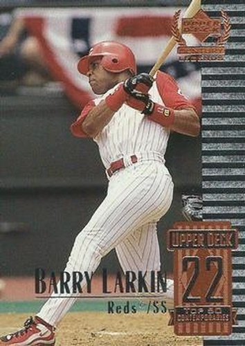 #72 Barry Larkin - Cincinnati Reds - 1999 Upper Deck Century Legends Baseball
