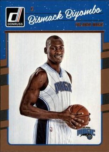 #72 Bismack Biyombo - Orlando Magic - 2016-17 Donruss Basketball