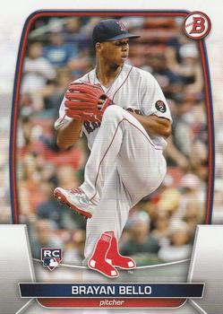 #72 Brayan Bello - Boston Red Sox - 2023 Bowman Baseball