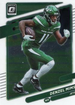 #72 Denzel Mims - New York Jets - 2021 Donruss Optic Football