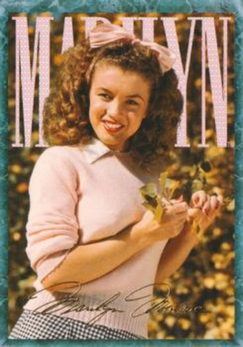 #72 Early modeling days, circa '45. Marilyn's de - 1993 Sports Time Marilyn Monroe