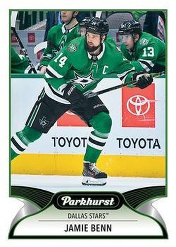 #72 Jamie Benn - Dallas Stars - 2021-22 Parkhurst Hockey