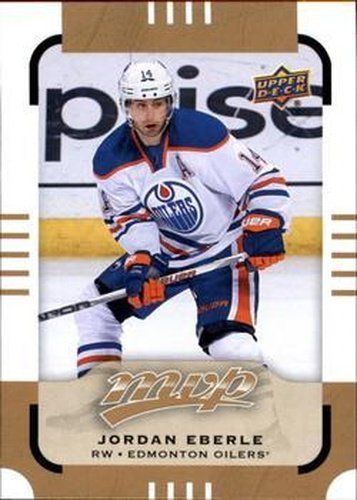 #72 Jordan Eberle - Edmonton Oilers - 2015-16 Upper Deck MVP Hockey