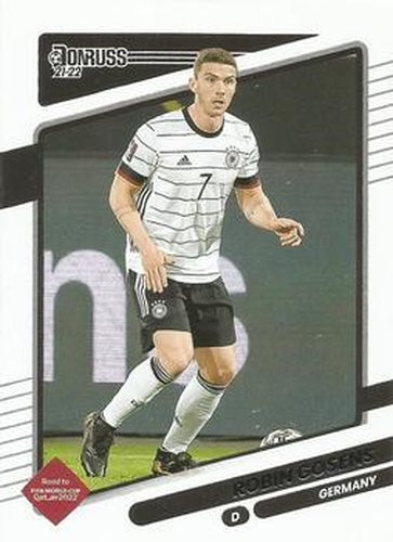 #72 Robin Gosens - Germany - 2021-22 Donruss Road to FIFA World Cup Qatar 2022 Soccer